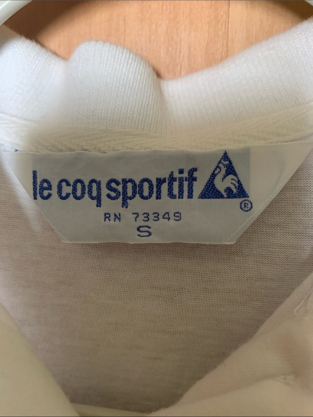 ☁️ Vintage Abstract Le Coq Sportif Polo ☁️ - Picture 5 of 7